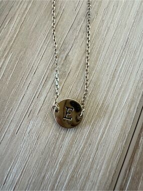 Dainty Monogram E Bracelet/Ankle Bracelet